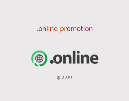 $2.99 .Online Domain Promos and Deals