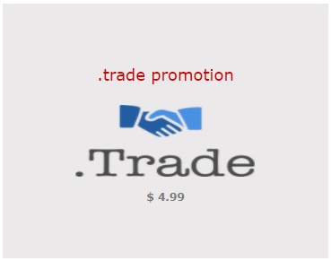 $4.99 .TRADE Domain Promos and Deals