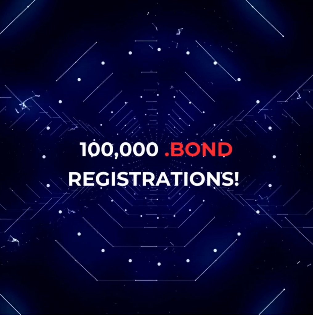 Breaking Boundaries: 100,000 .bond Domains Redefining Trust and Connectivity! | NiceNIC.NET