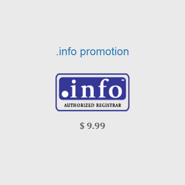 Great Deals on .info Domain Names - Limited Time Offer! | NiceNIC.NET