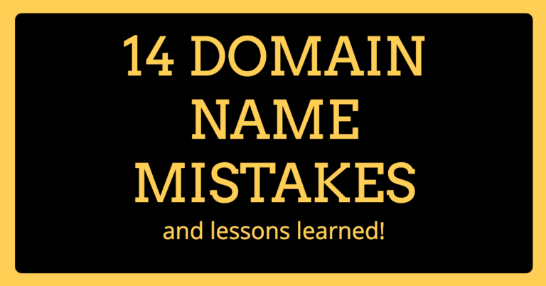 14 mistakes to avoid when choosing a domain name (and lessons learned) | NiceNIC.NET