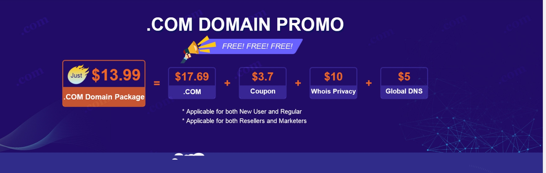 .com Domain Names | The King of Domains. Start your .com domain search below.