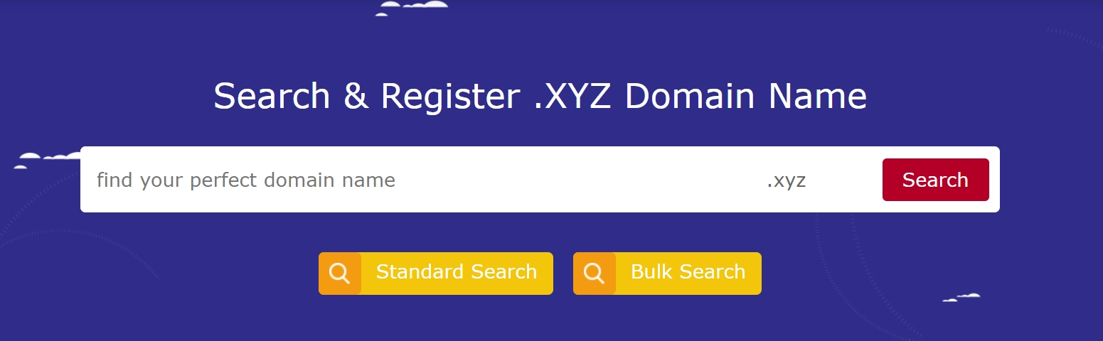 Where to register .xyz domain name? Register directly in 2 steps
