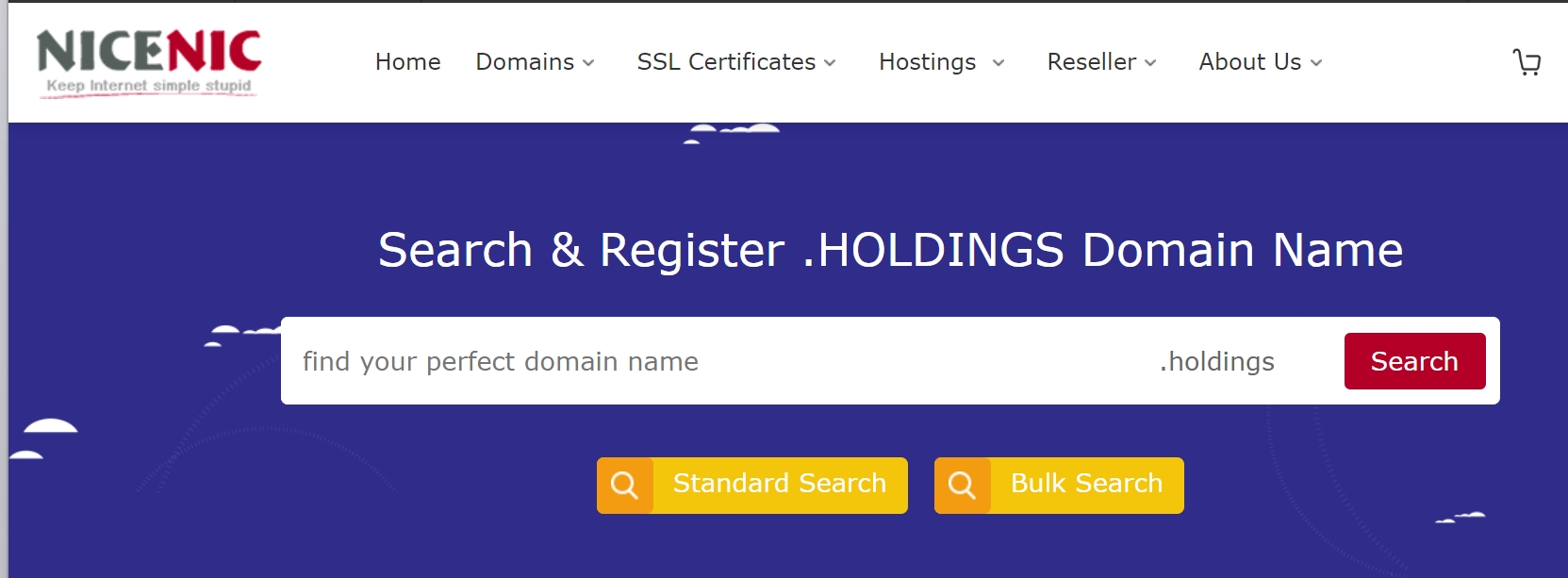 .holdings Domain Names Generic Top Level Domain (gTLD) for Money Domains