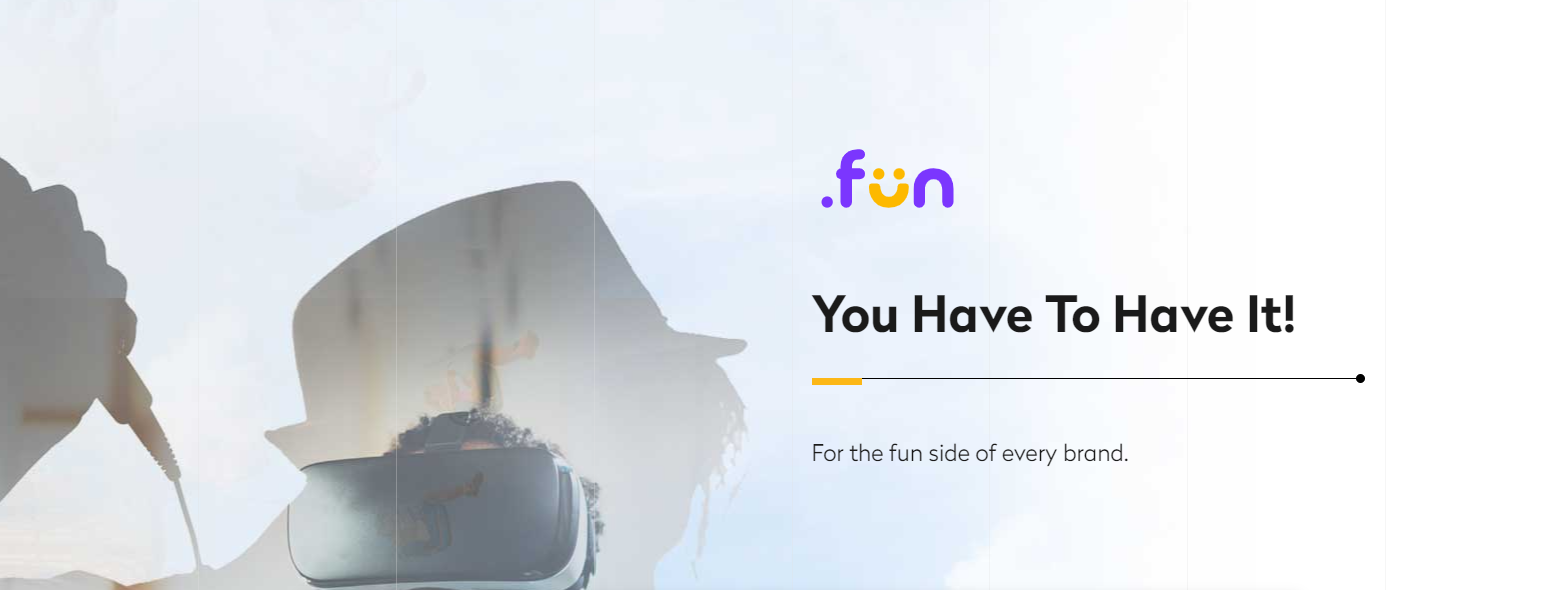 $3.99 Promotion: Special offer on .FUN domain names