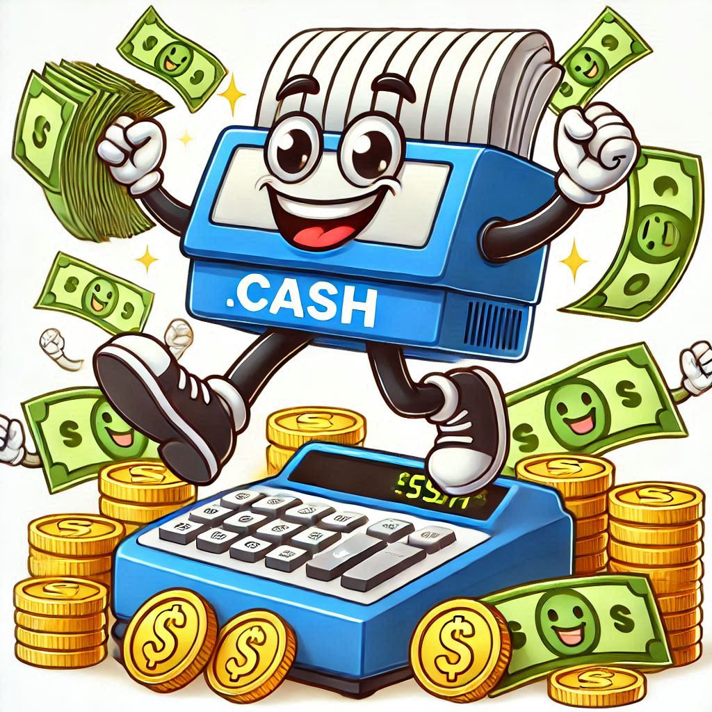 What is the value of registering a .cash domain?