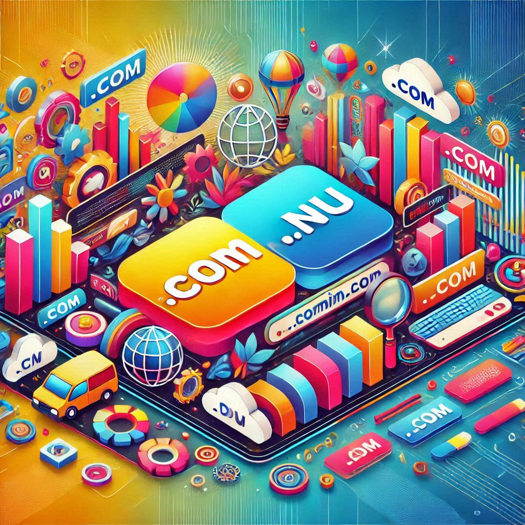 Is there any major difference the .com domain and .nu?