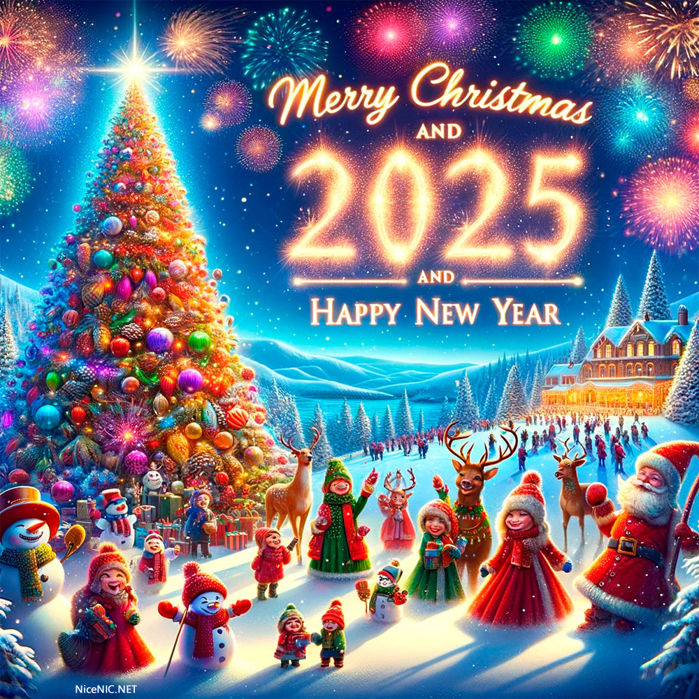 Merry Christmas & Happy New Year from NiceNIC.NET!