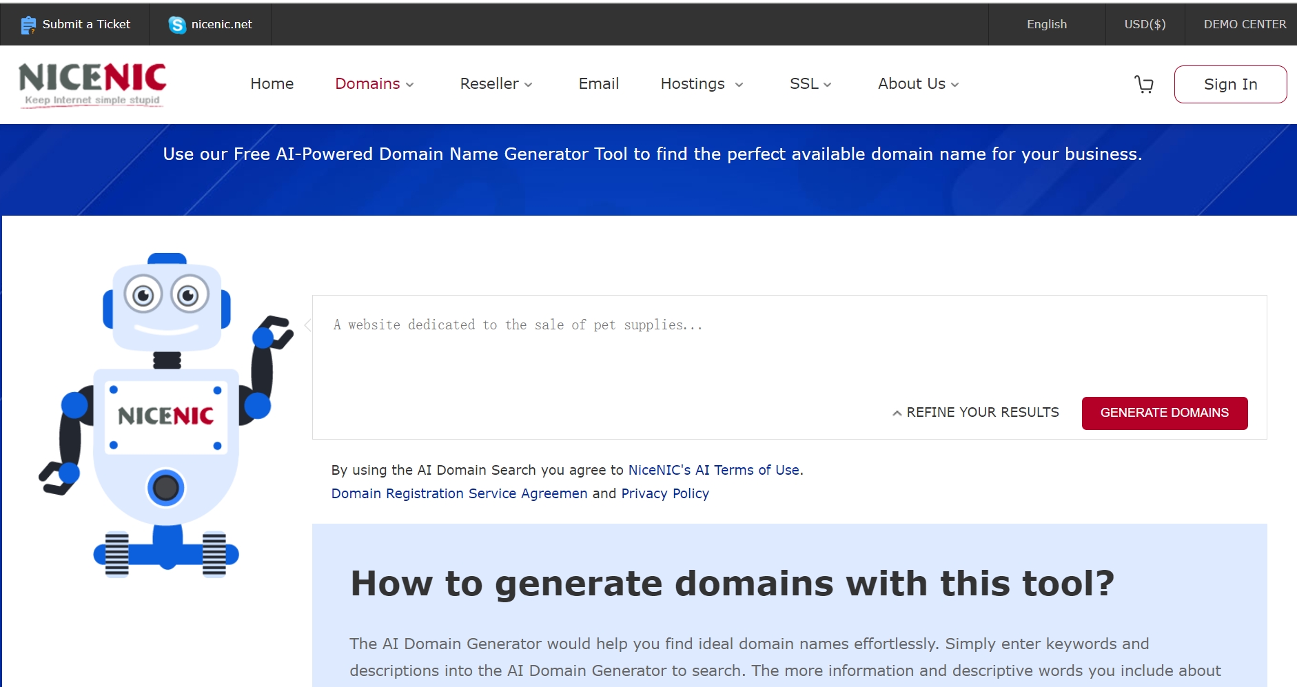 Exciting New Features: Free AI-Powered Domain Name Search & Cheap Professional Business Email and SSL Exciting New Features: Free AI-Powered Domain Name Search & Cheap Professional Business Email and SSL
