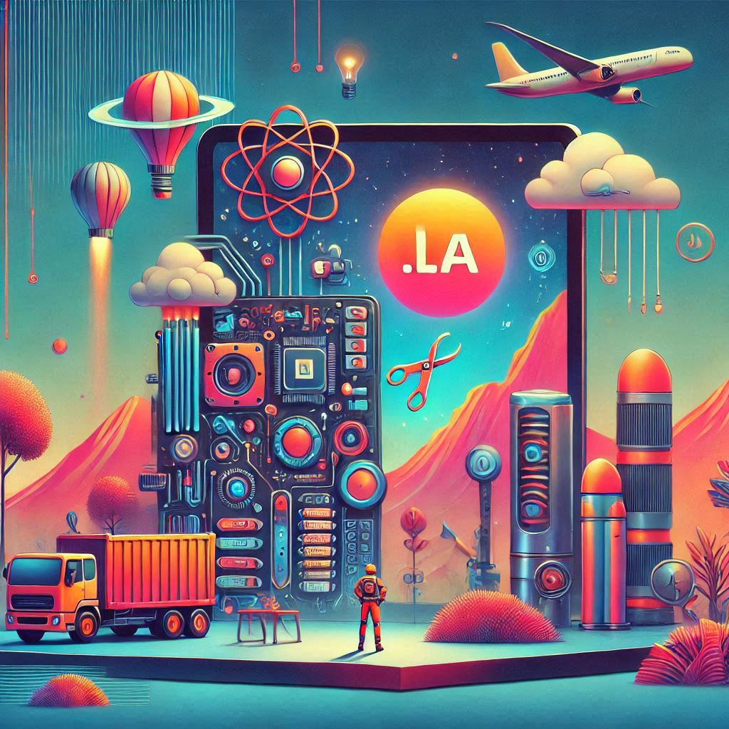 Is it safe to use .la domain