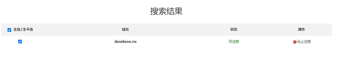 .ru域名