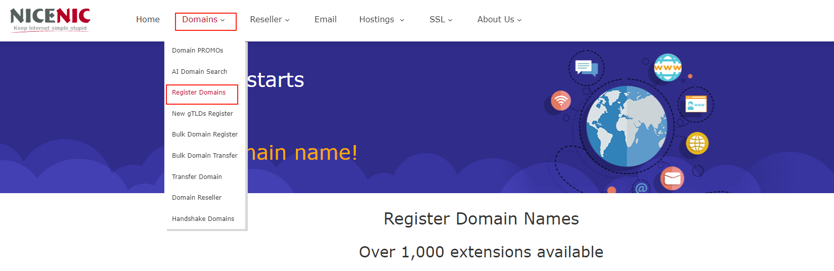 What is a .com domain? | Efficient and reliable .com domain Registration