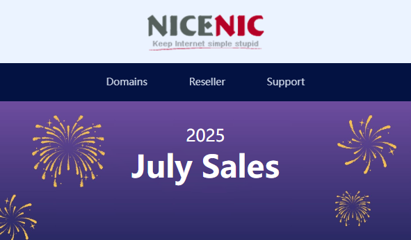 Fresh $7.99 Domains Prom in July | Get your Satisfactory and Cheap Domains Today Fresh $7.99 Domains Prom in July | Get your Satisfactory and Cheap Domains Today