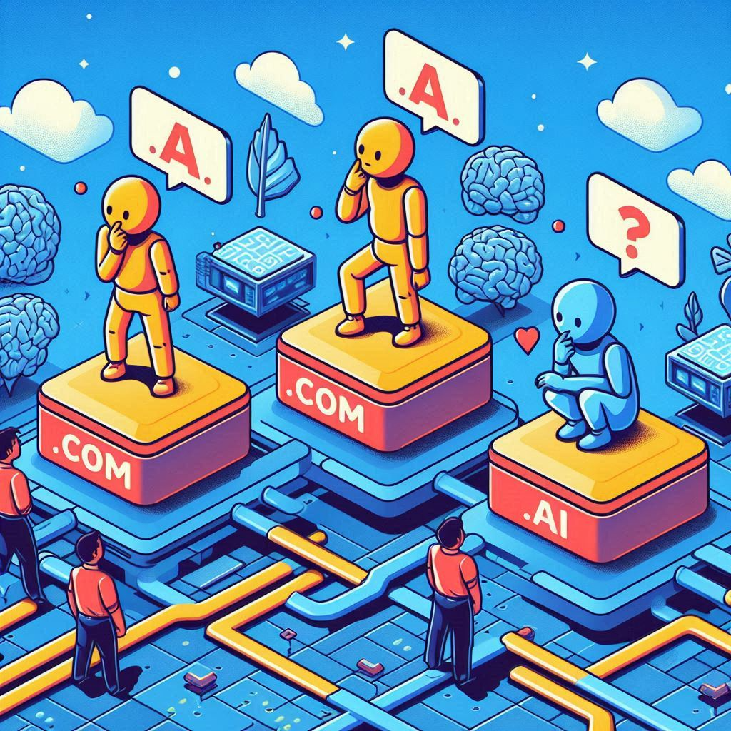 Choosing Between .COM vs. .AI Domains: Which One’s Right for You? Choosing Between .COM vs. .AI Domains: Which One’s Right for You?
