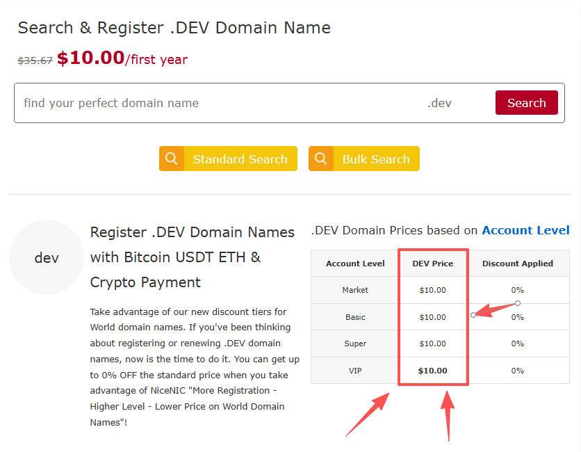 .DEV Domains Now Only $10! Secure Your Developer Identity Today