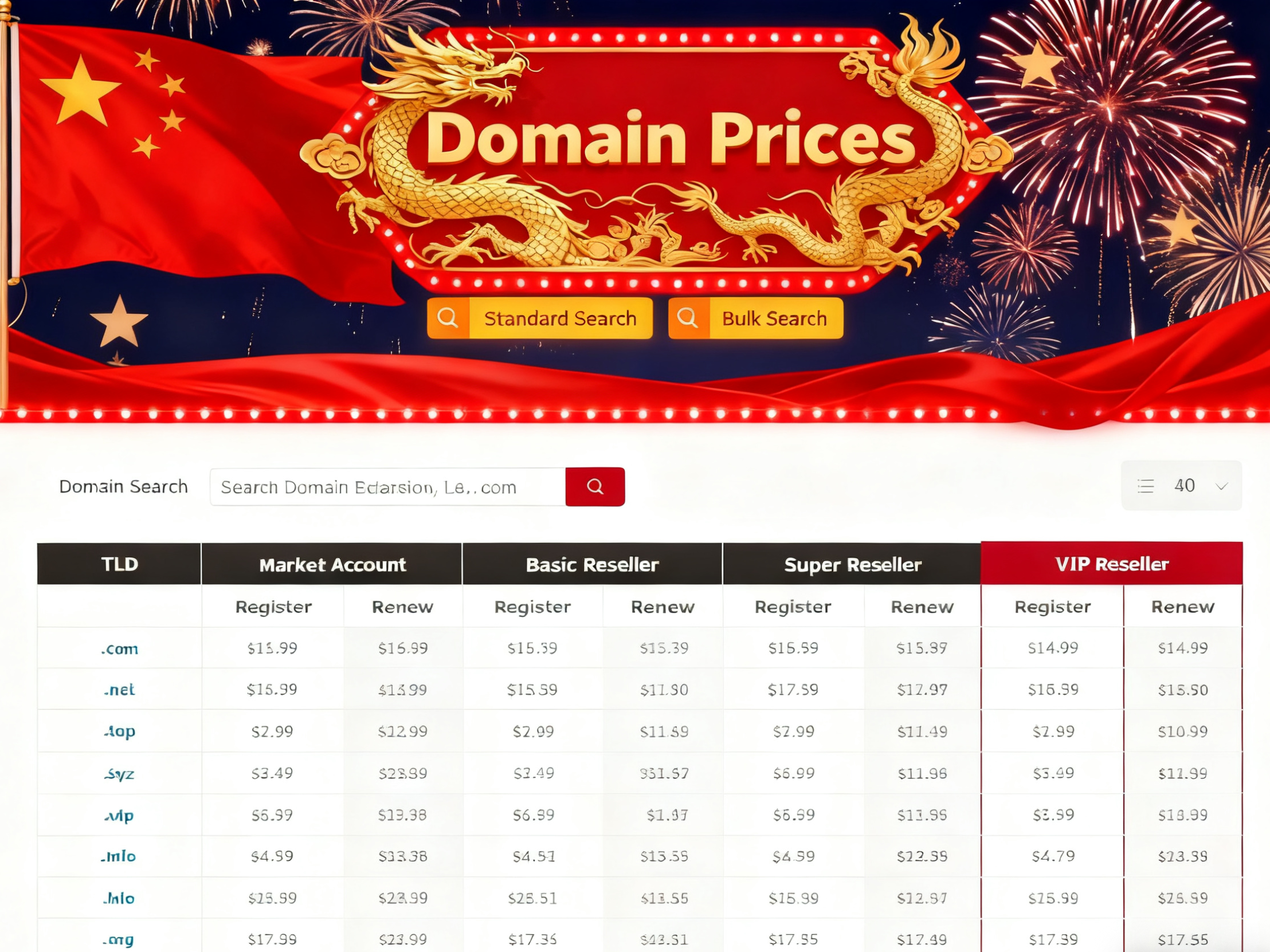 We are Open During Holiday + New Domain Price Page Live!