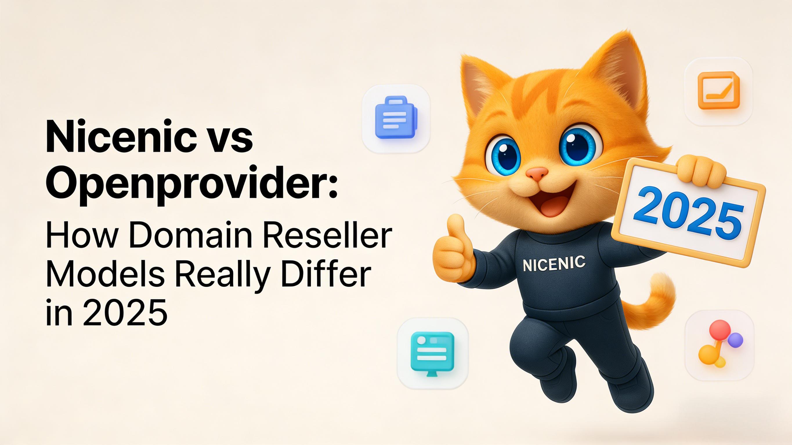 Nicenic vs Openprovider: How Domain Reseller Models Really Differ in 2025