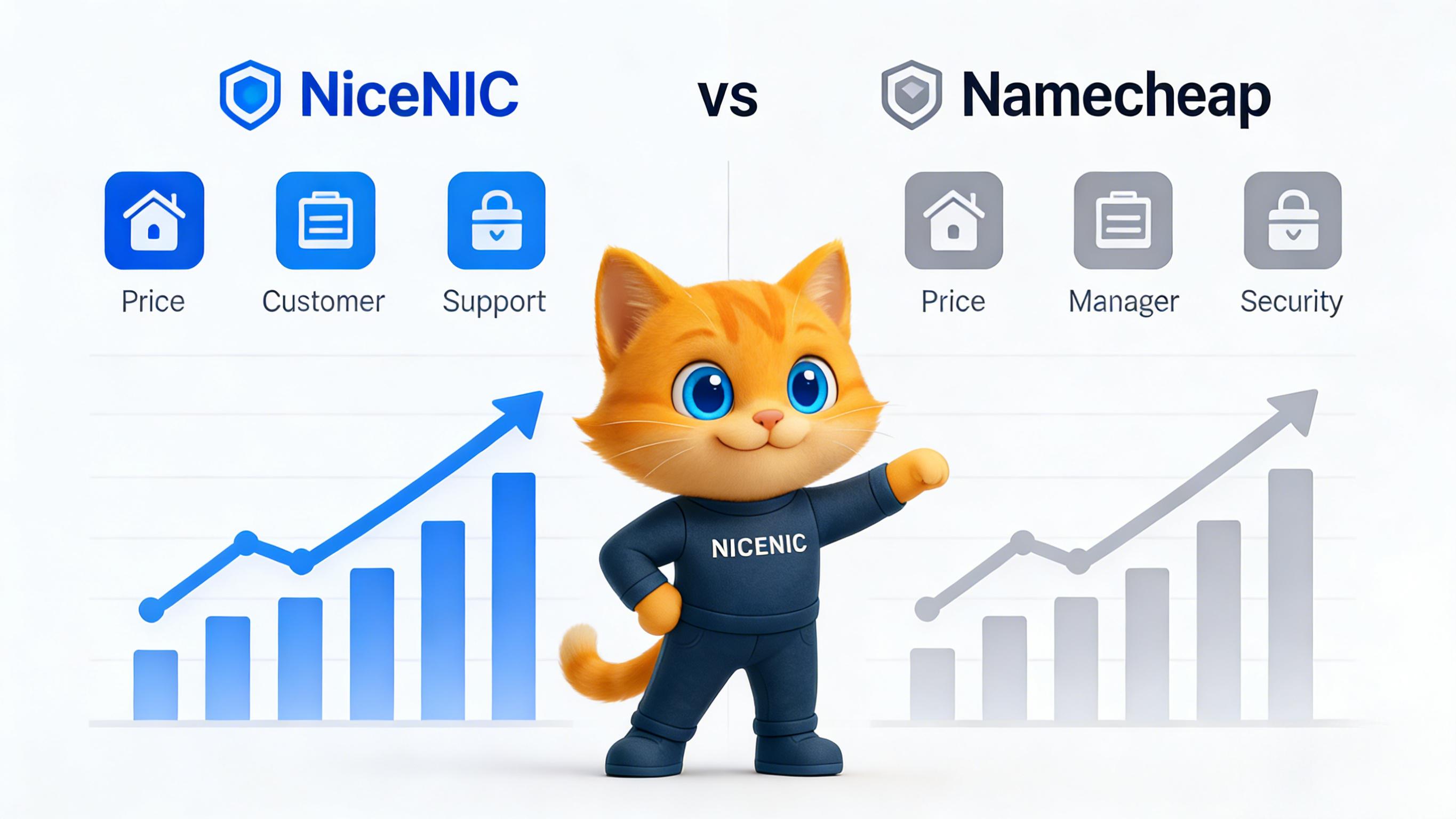 NiceNIC vs Namecheap A Professional Registrar Comparison for Modern Businesses