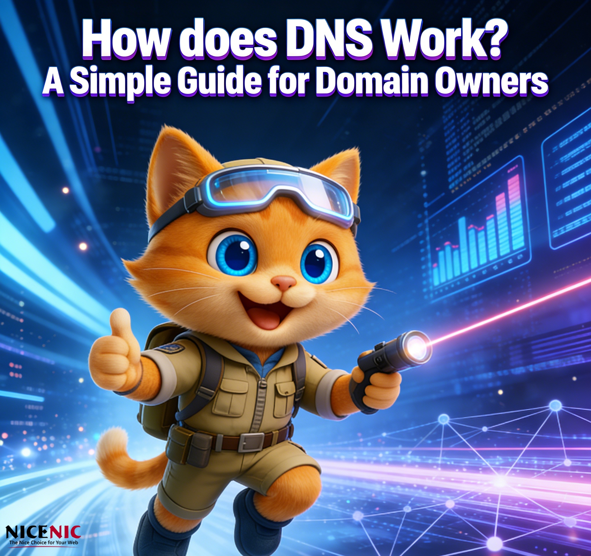 How does DNS Work?  A Simple Guide for Domain Owners