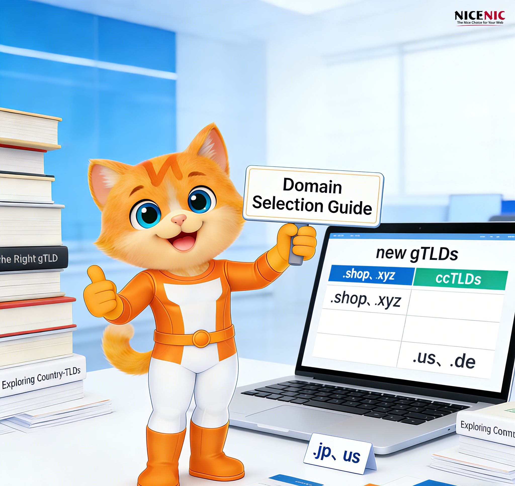 Guide to Choosing & Using New gTLDs / Country?Code TLDs