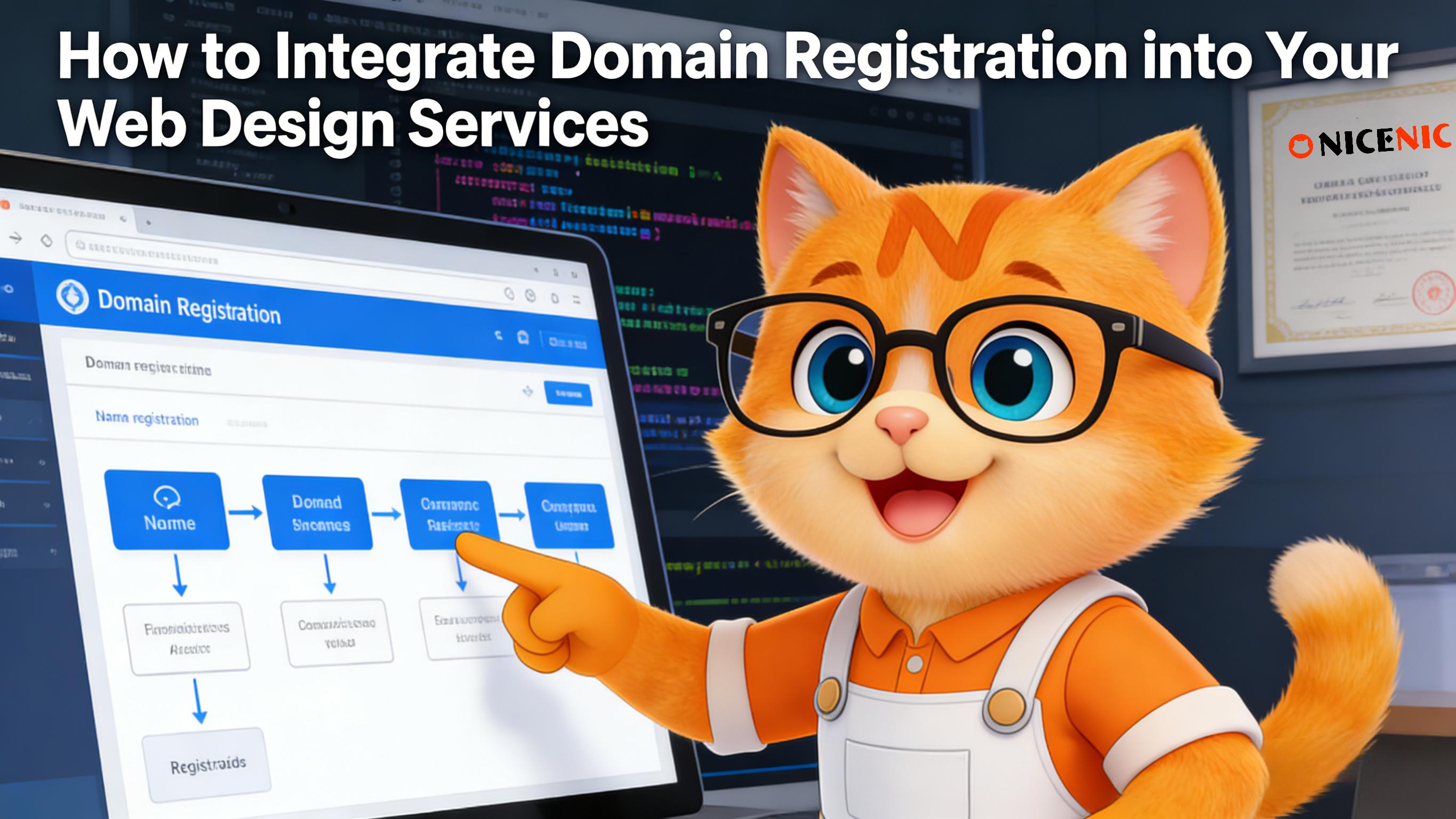 How to Integrate Domain Registration into Your Web Design Services