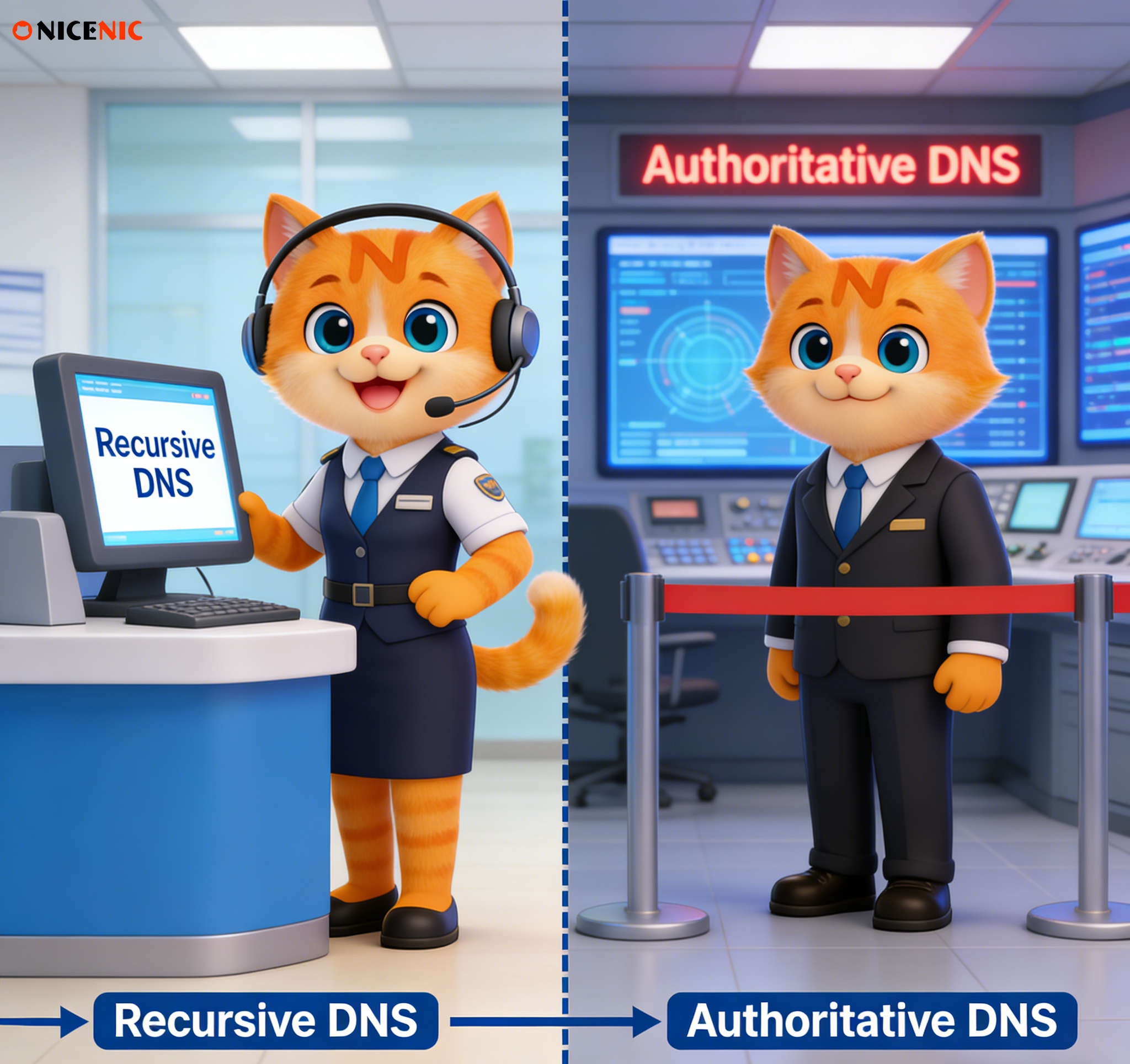Recursive DNS vs Authoritative DNS: What Is the Difference? Recursive DNS vs Authoritative DNS: What Is the Difference?