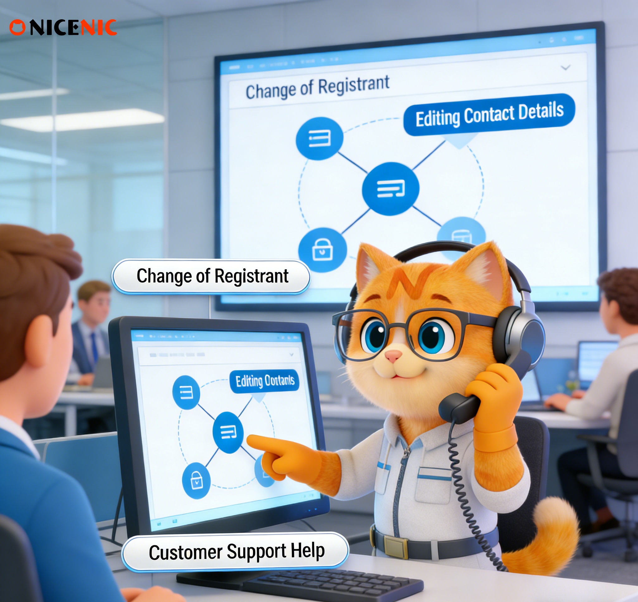 What Is Change of Registrant and How It Differs From Editing Contact Details