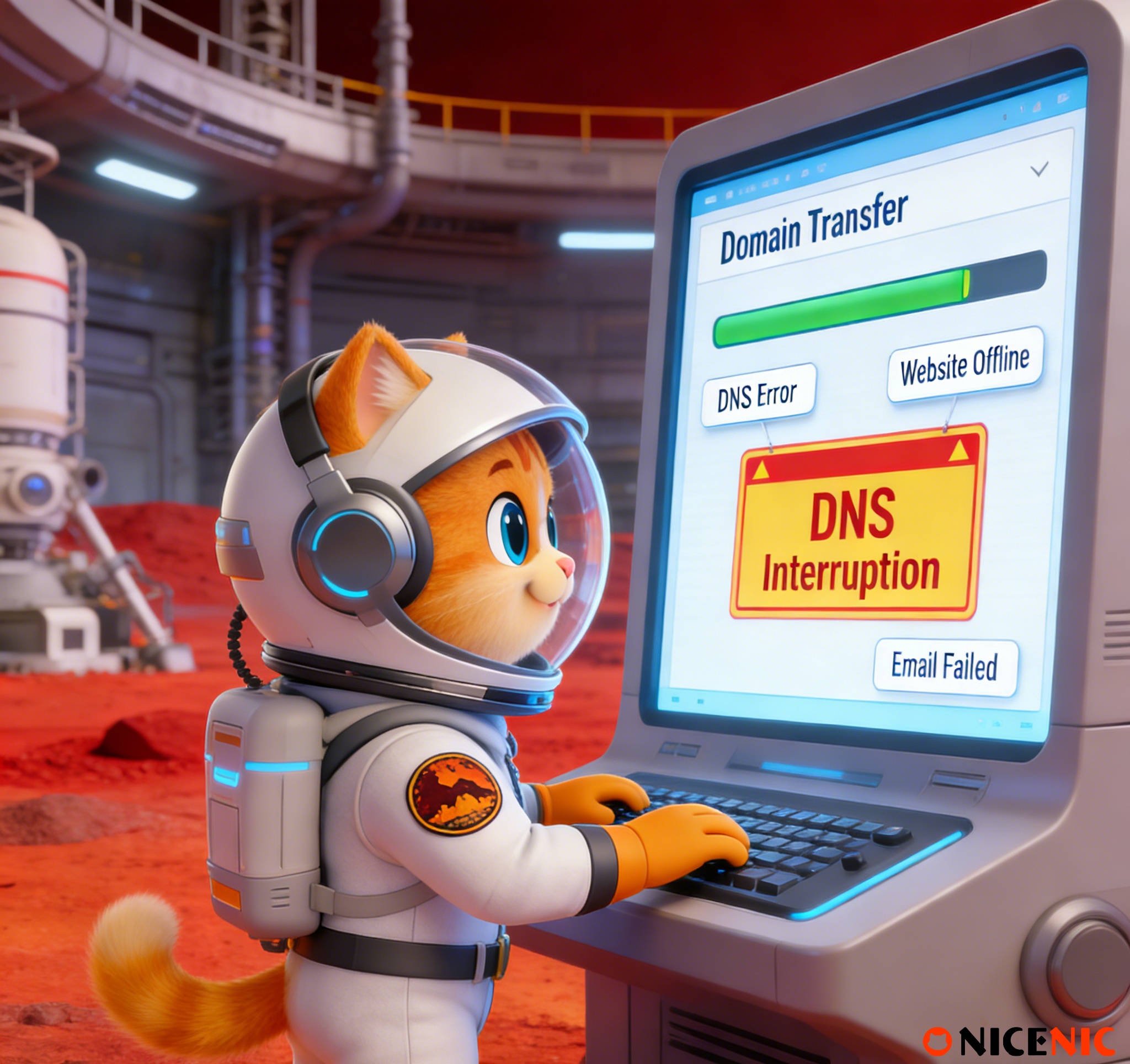 Will a Domain Transfer Interrupt DNS, Website, or Email?