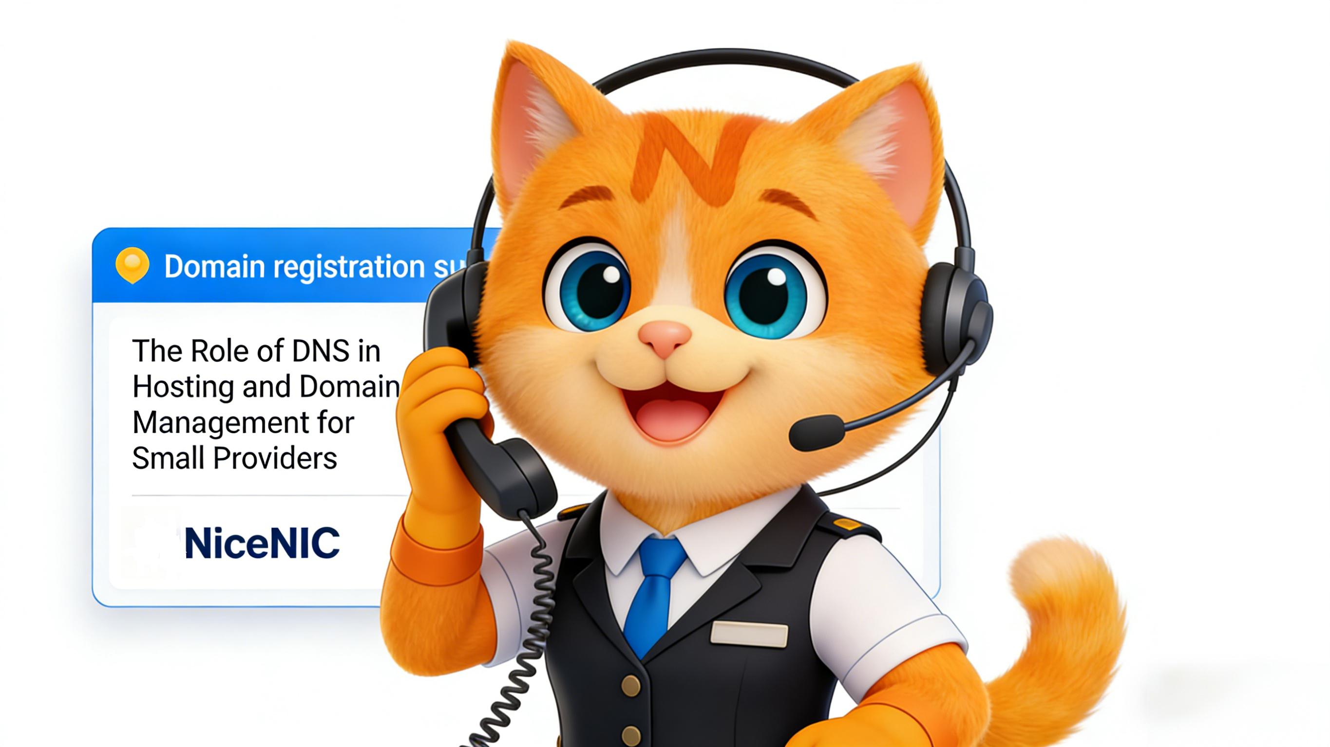 The Role of DNS in Hosting and Domain Management for Small Providers