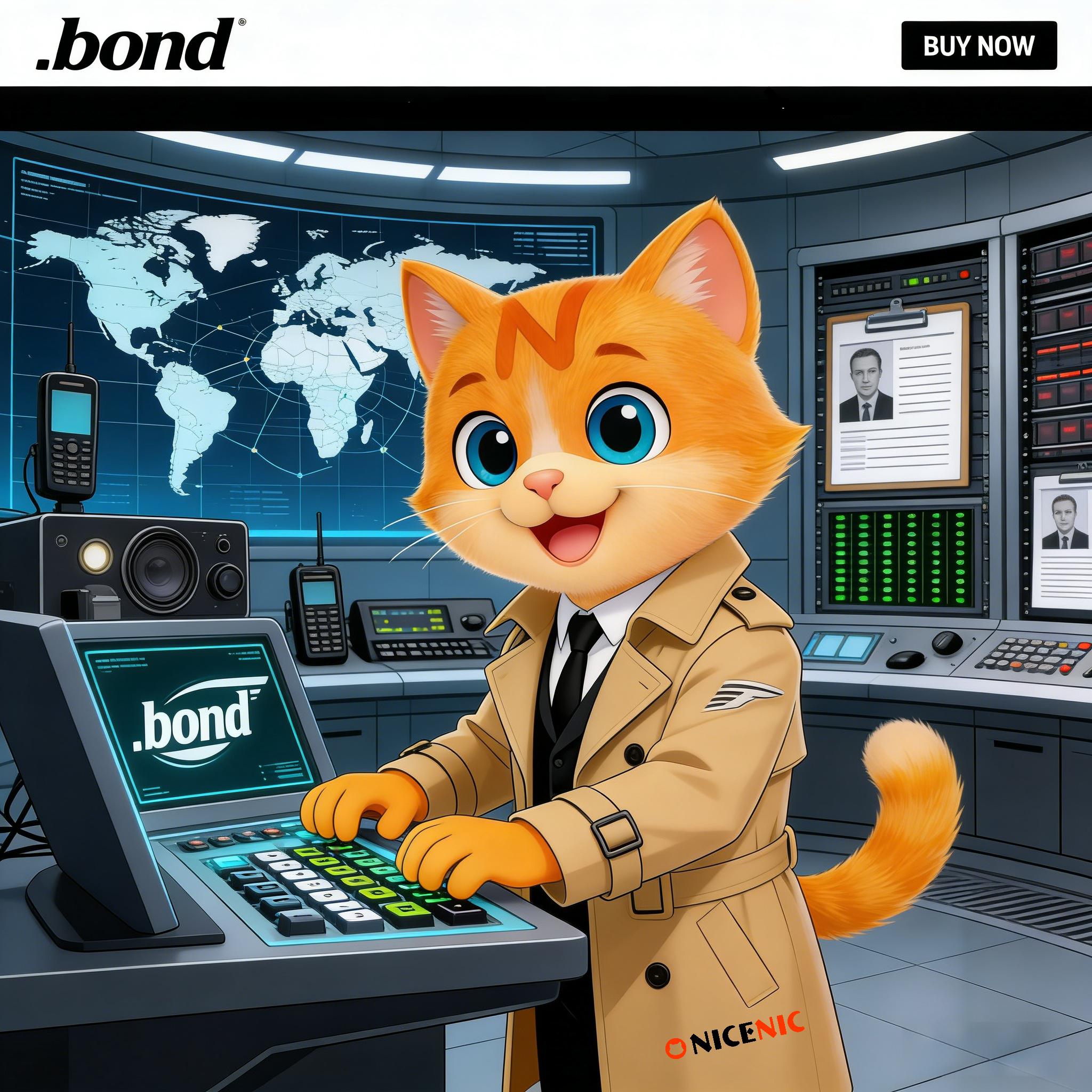 What is a .bond domain? Where can I register a .bond domain?