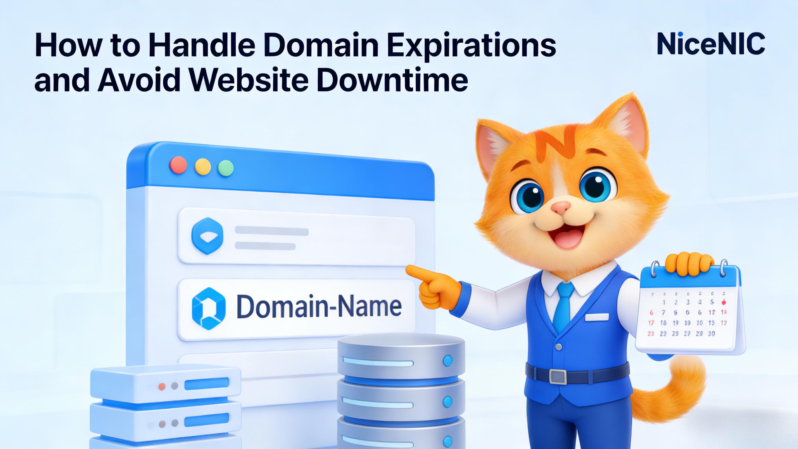 How to Handle Domain Expirations and Avoid Website Downtime