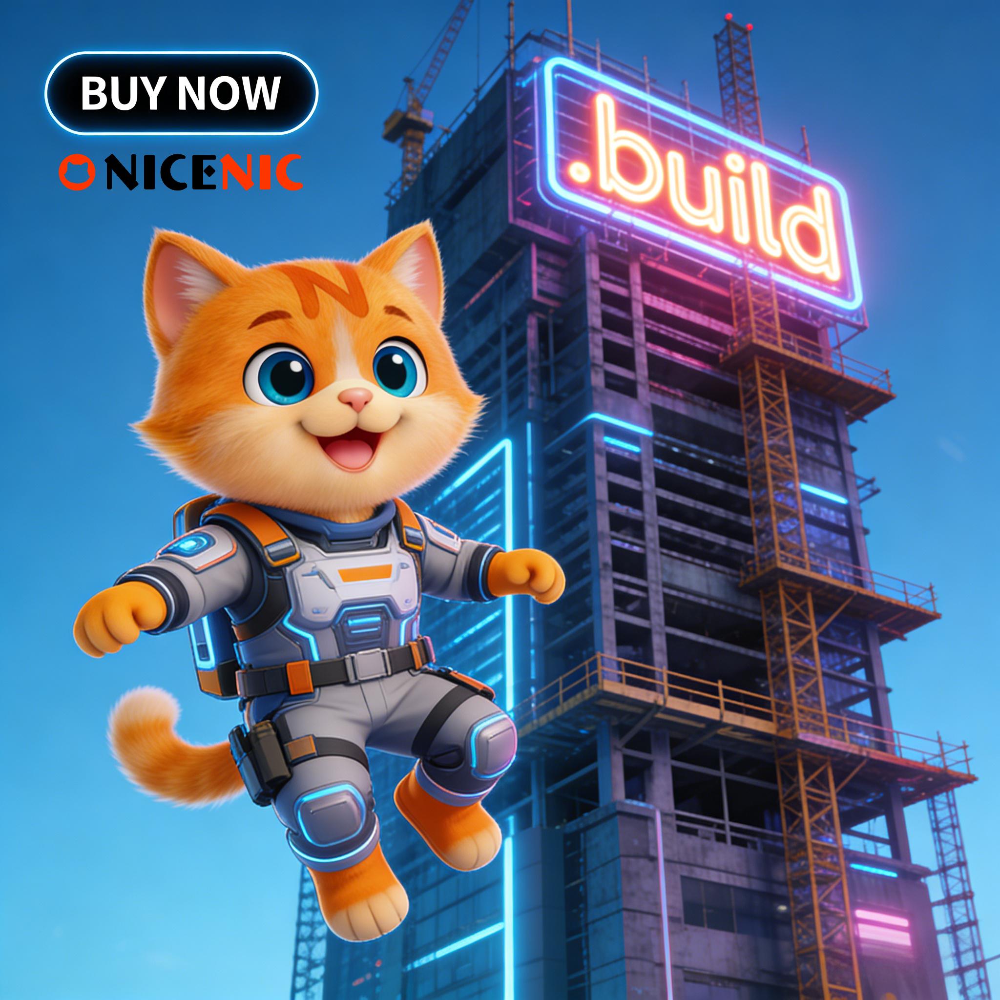 Cheap .build Domain Registration | Buy.build New gTLD for $50.99