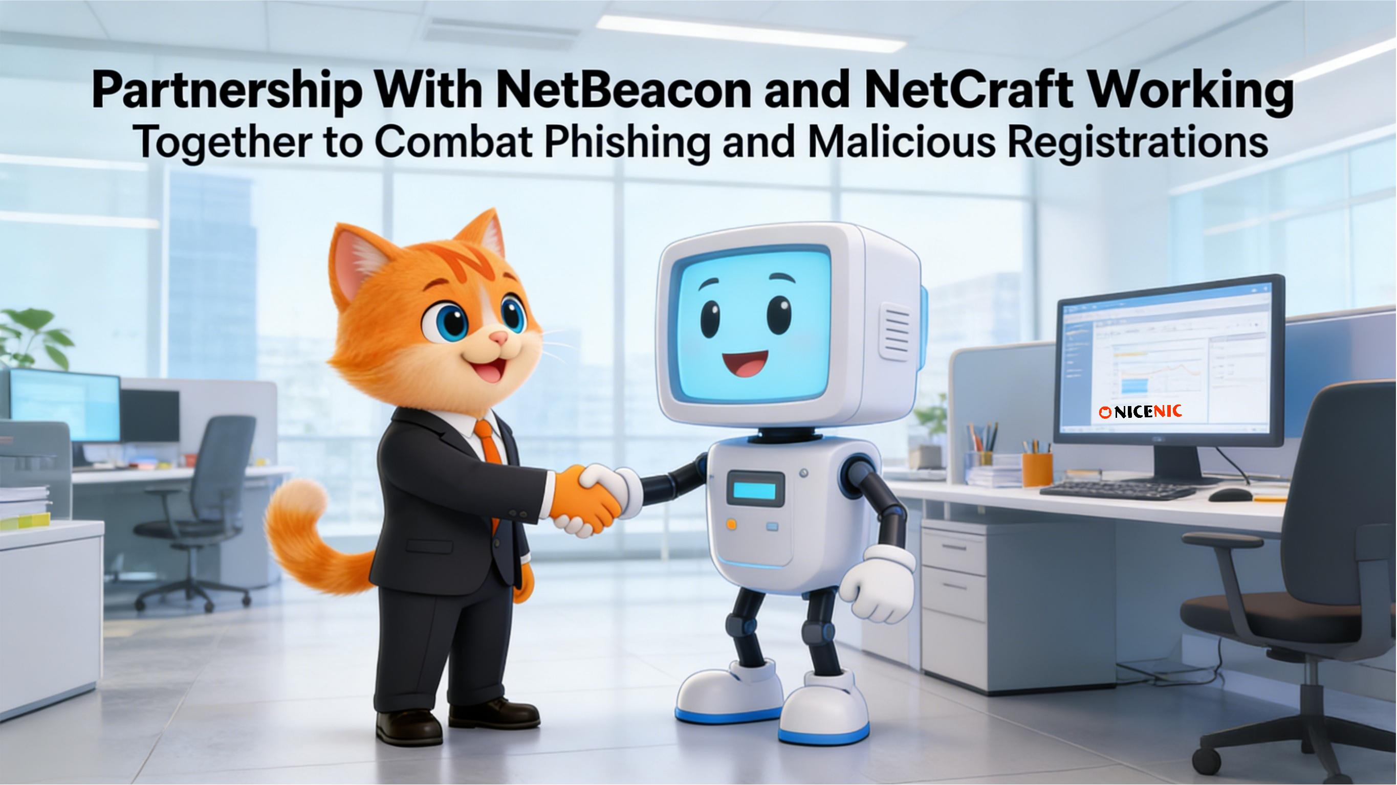 Partnership With NetBeacon and NetCraft Working Together to Combat Phishing and Malicious Registrations
