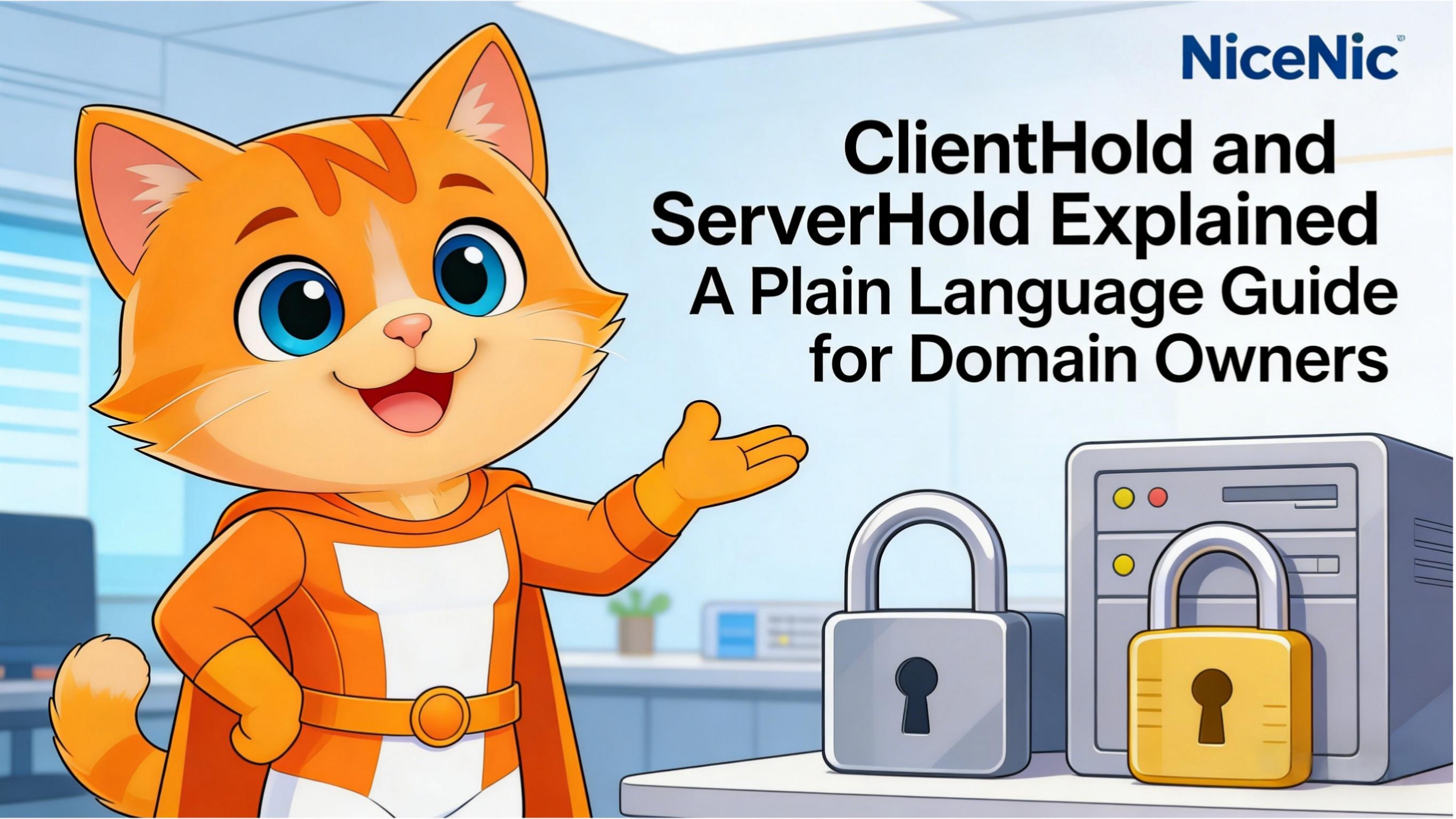 ClientHold and ServerHold Explained A Plain Language Guide for Domain Owners