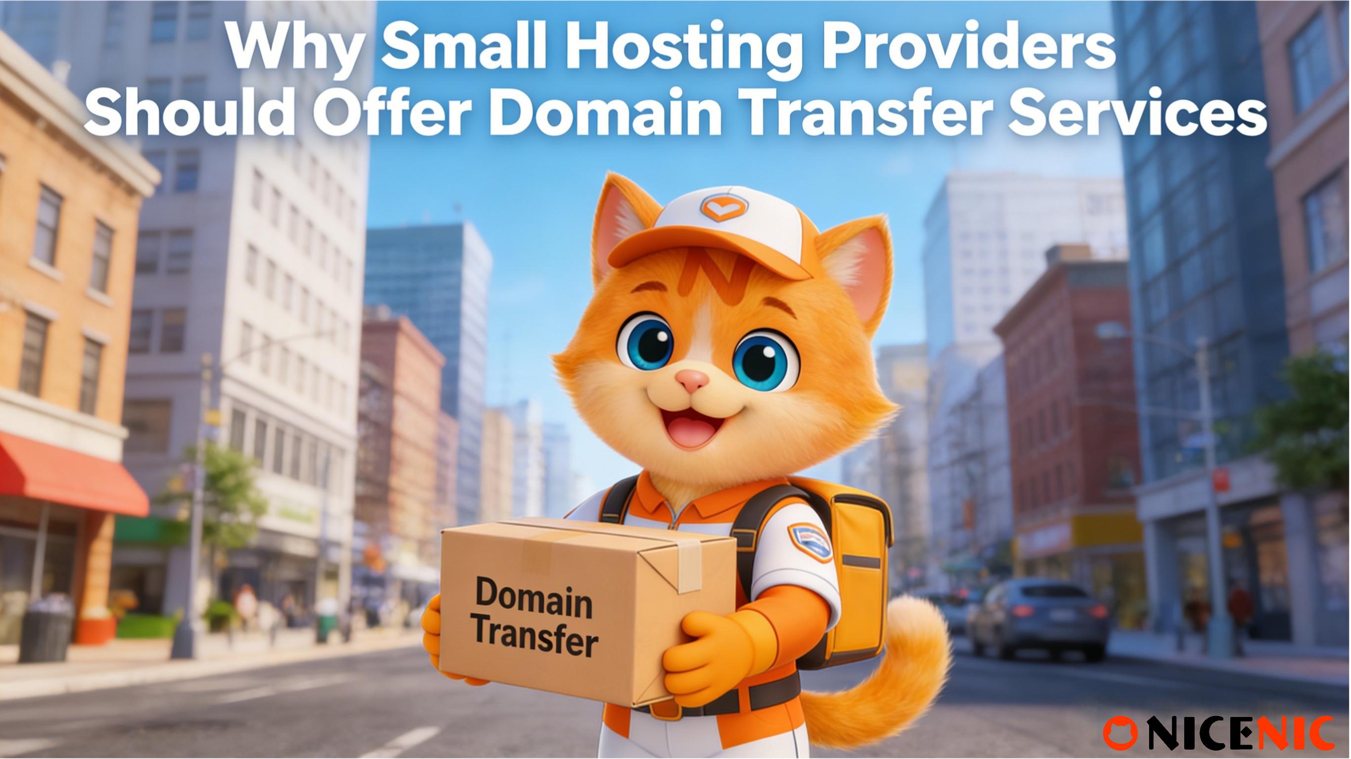 Why Small Hosting Providers Should Offer Domain Transfer Services Why Small Hosting Providers Should Offer Domain Transfer Services