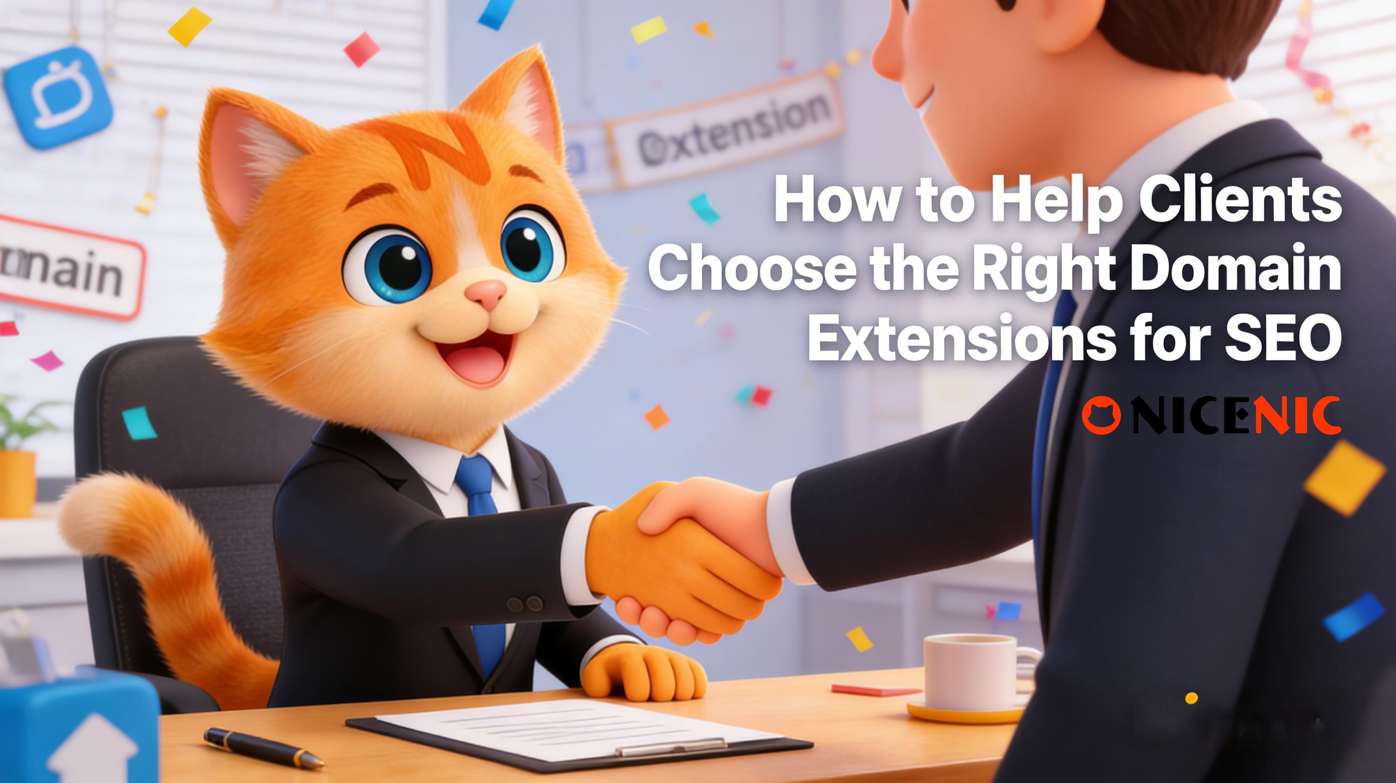 How to Help Clients Choose the Right Domain Extensions for SEO