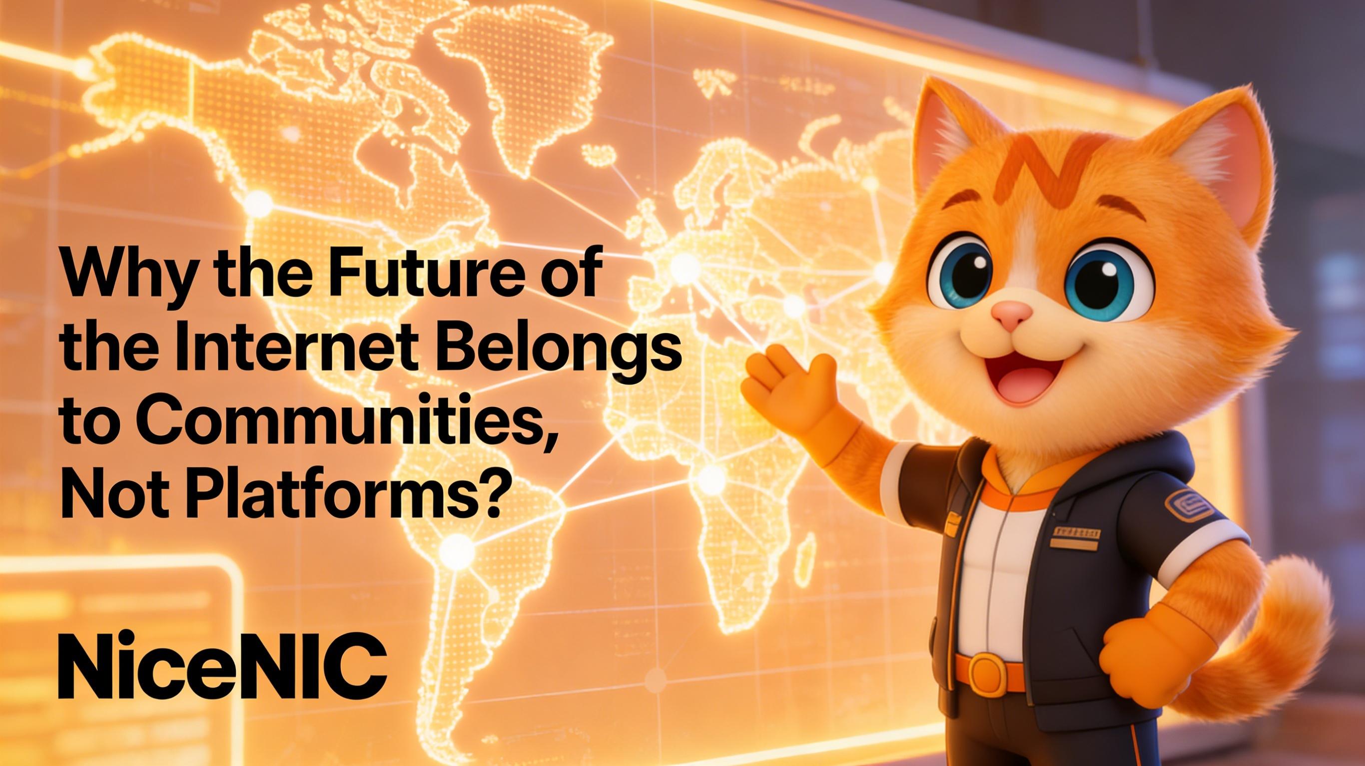 Why the Future of the Internet Belongs to Communities, Not Platforms? Why the Future of the Internet Belongs to Communities, Not Platforms?