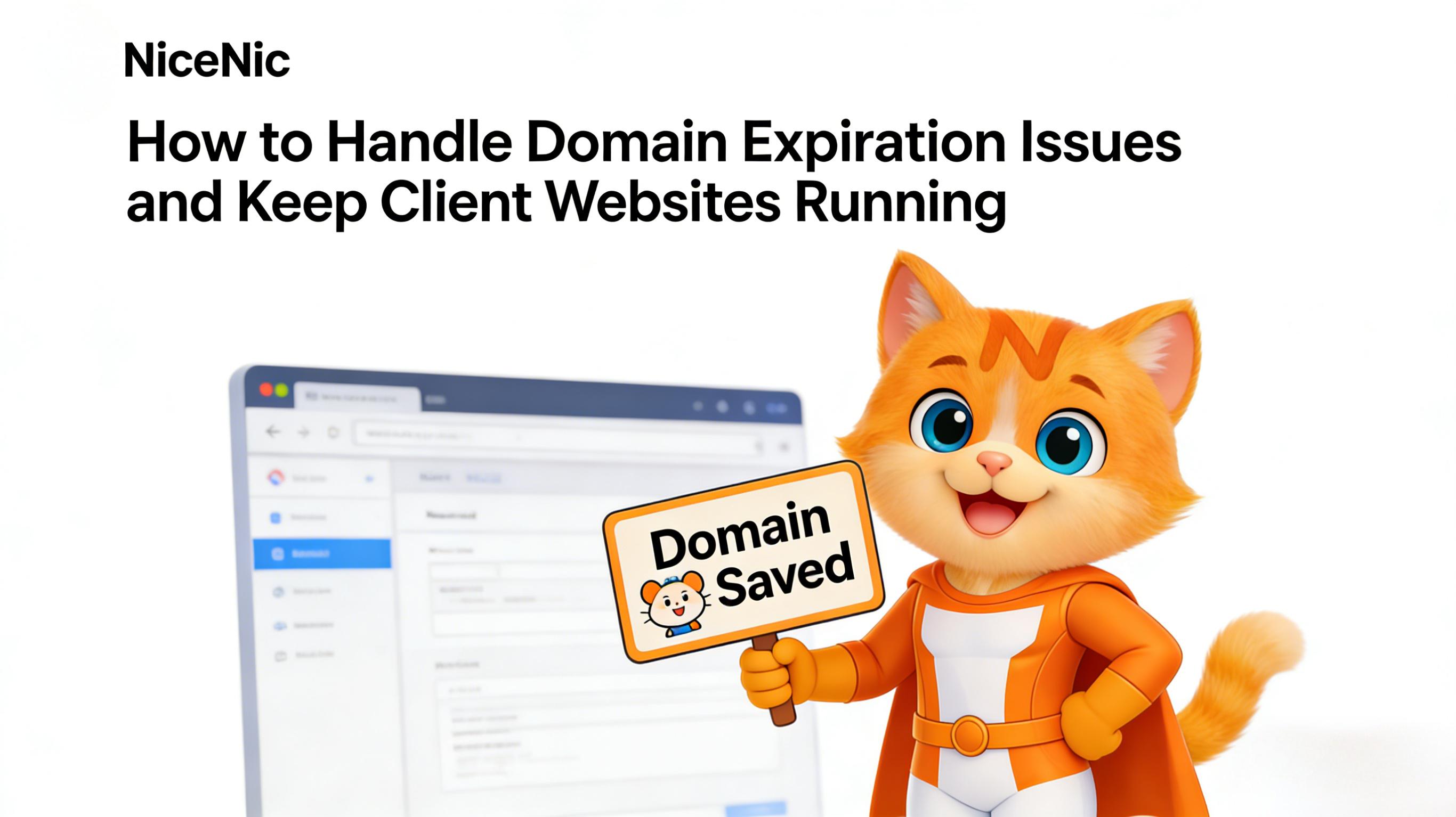 How to Handle Domain Expiration Issues and Keep Client Websites Running