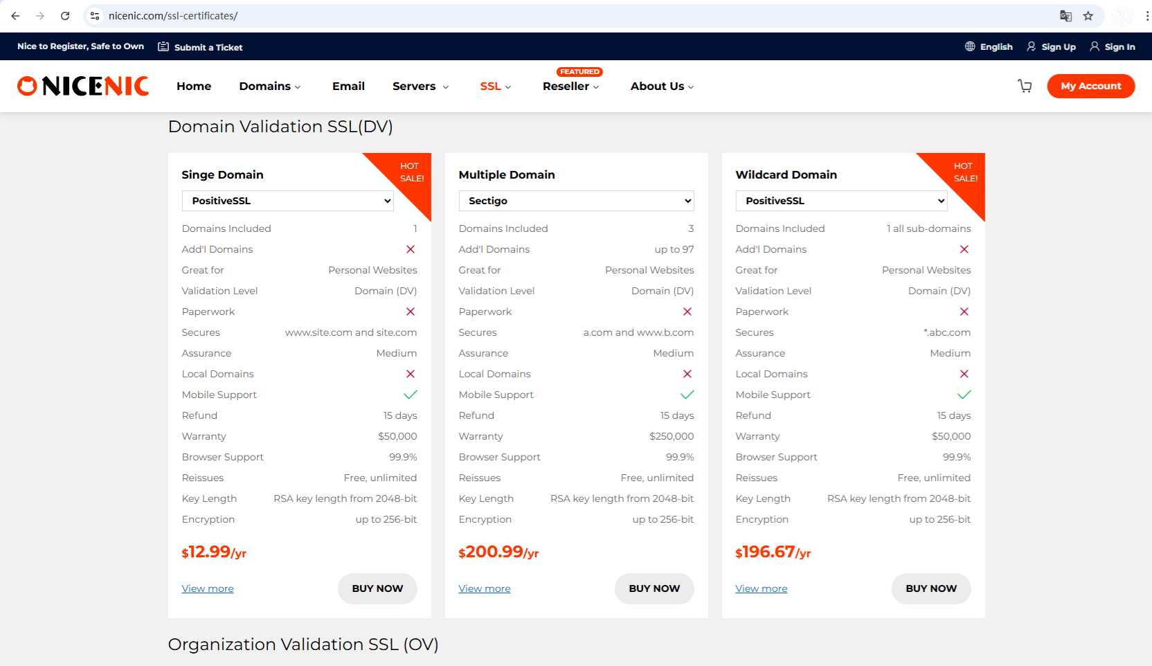 Nicenic Product Overview: Domains, Email, SSL, Servers, and Reseller Tools in One Platform