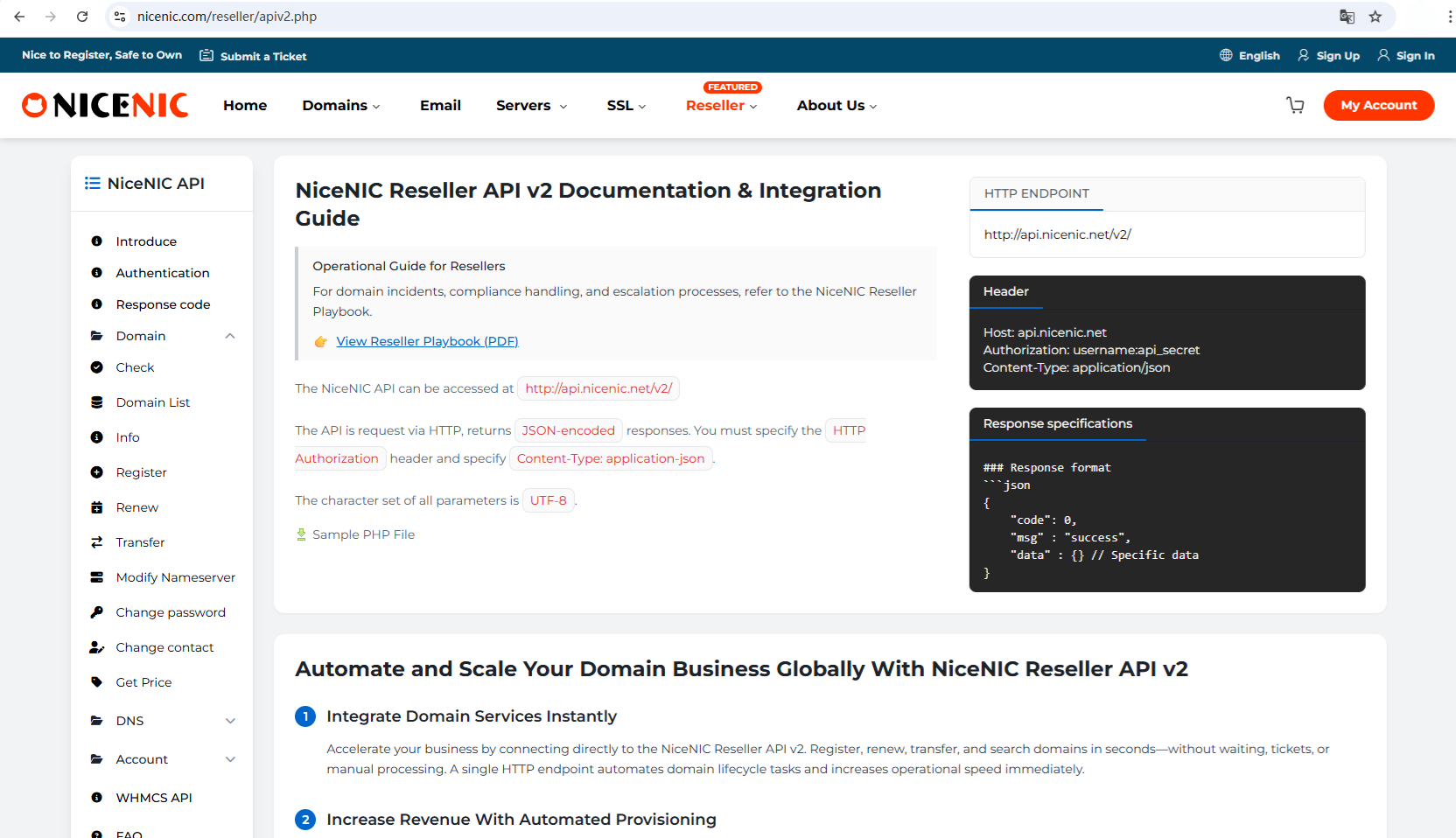 Nicenic Product Overview: Domains, Email, SSL, Servers, and Reseller Tools in One Platform