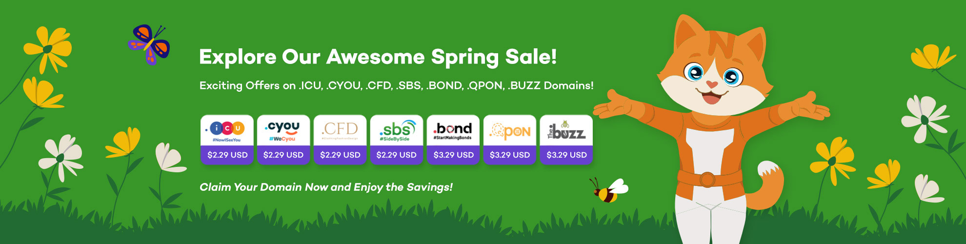 April Domain Promotion at NiceNIC | Only $3.99 in the First Year