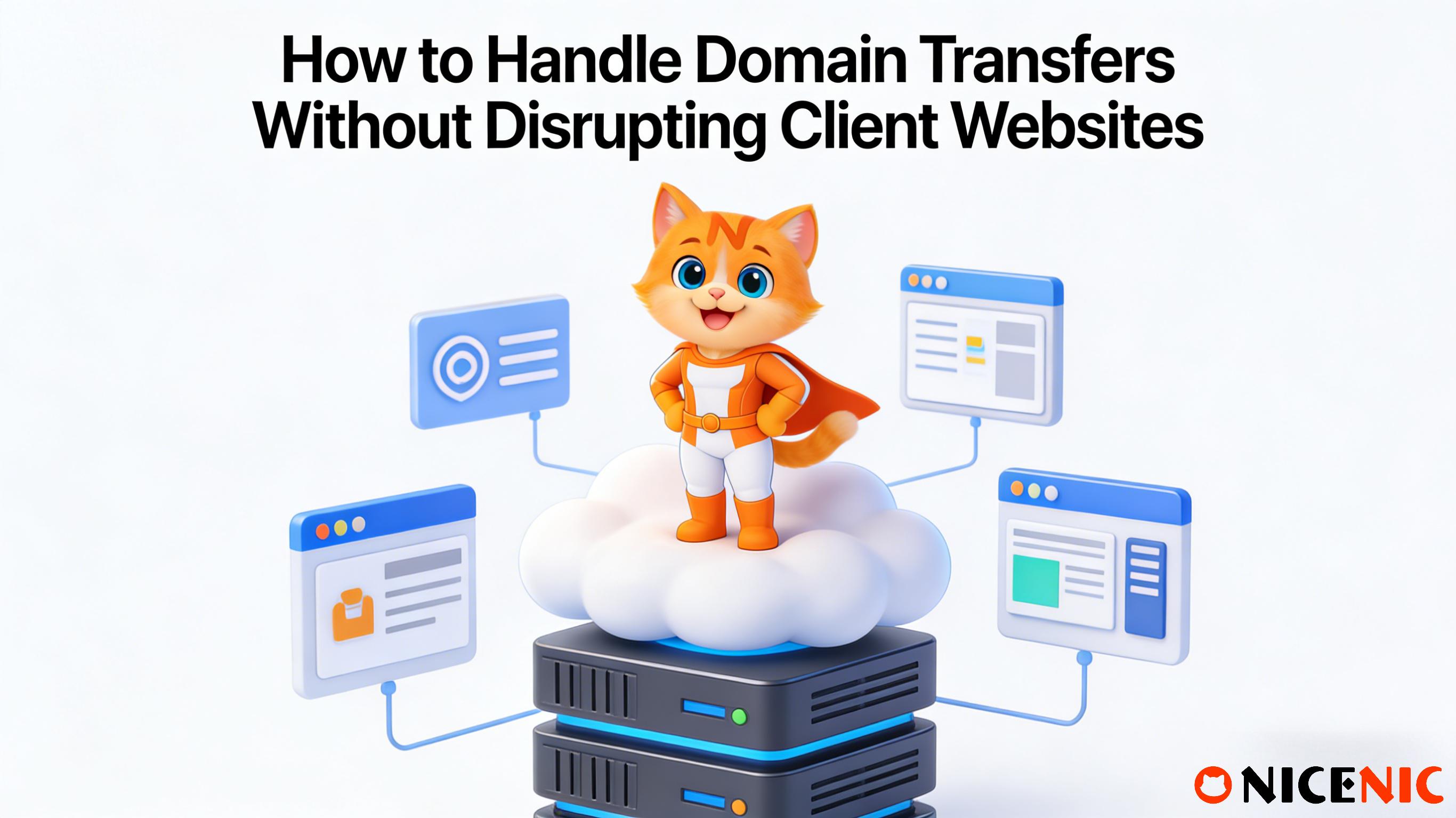 How to Handle Domain Transfers Without Disrupting Client Websites