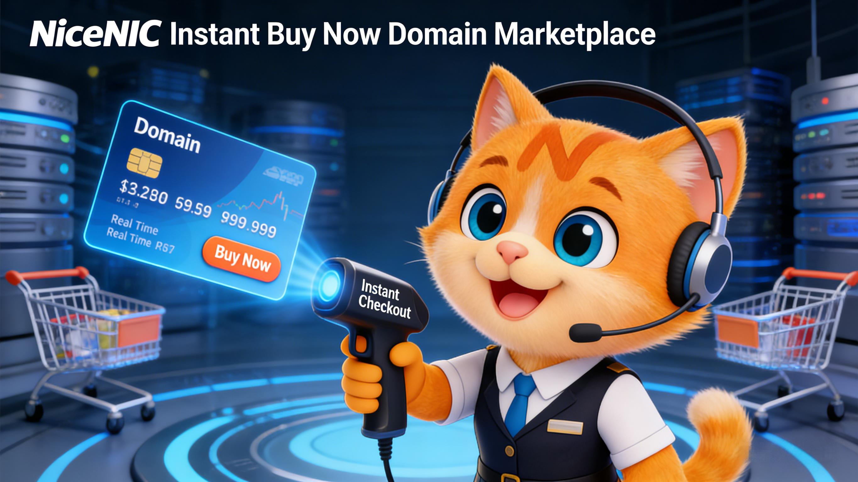 How to Buy a Premium Domain Fast with the NiceNIC Buy Now Market