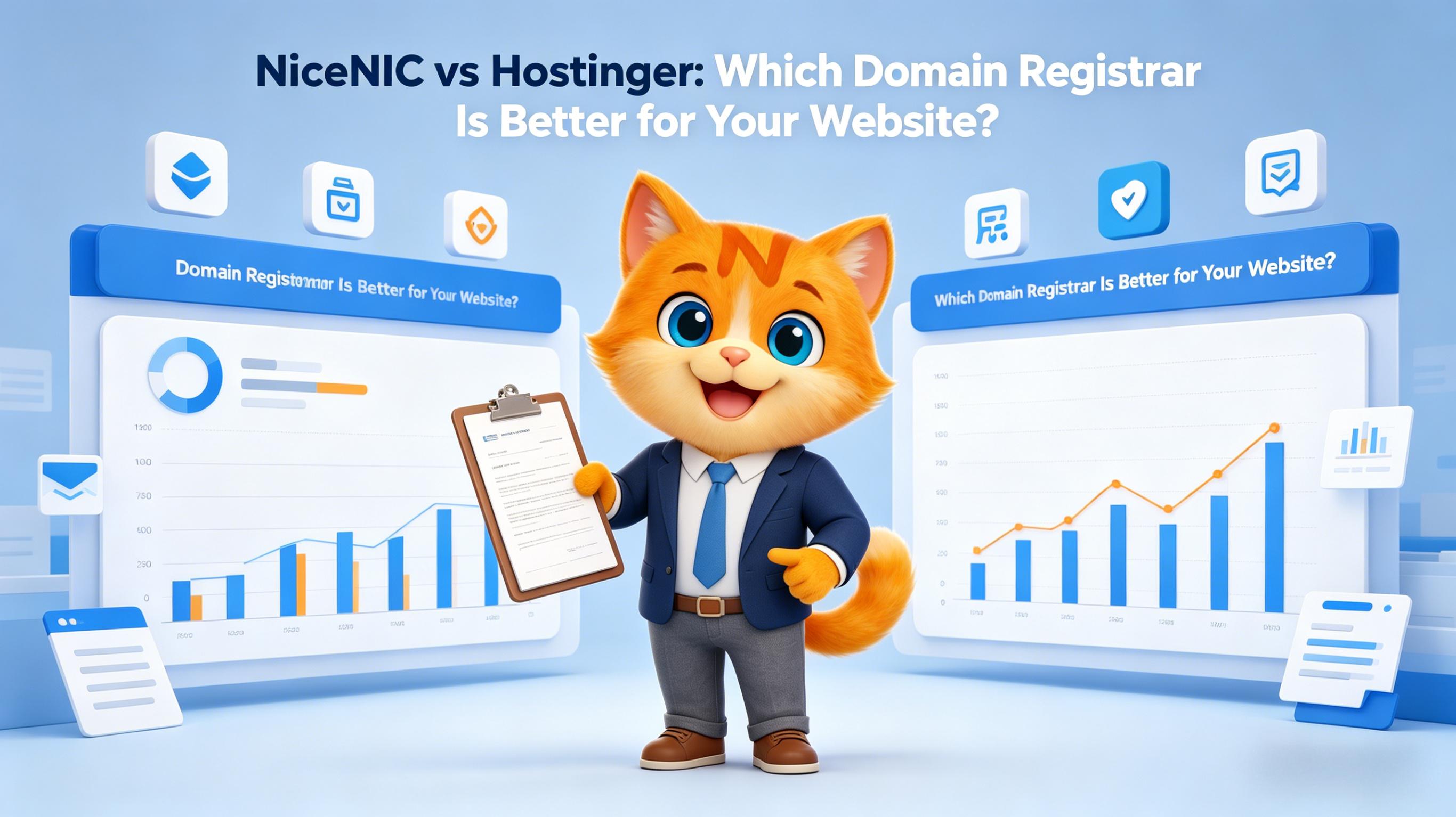 NiceNIC vs Hostinger: Which Domain Registrar Is Better for Your Website? NiceNIC vs Hostinger: Which Domain Registrar Is Better for Your Website?