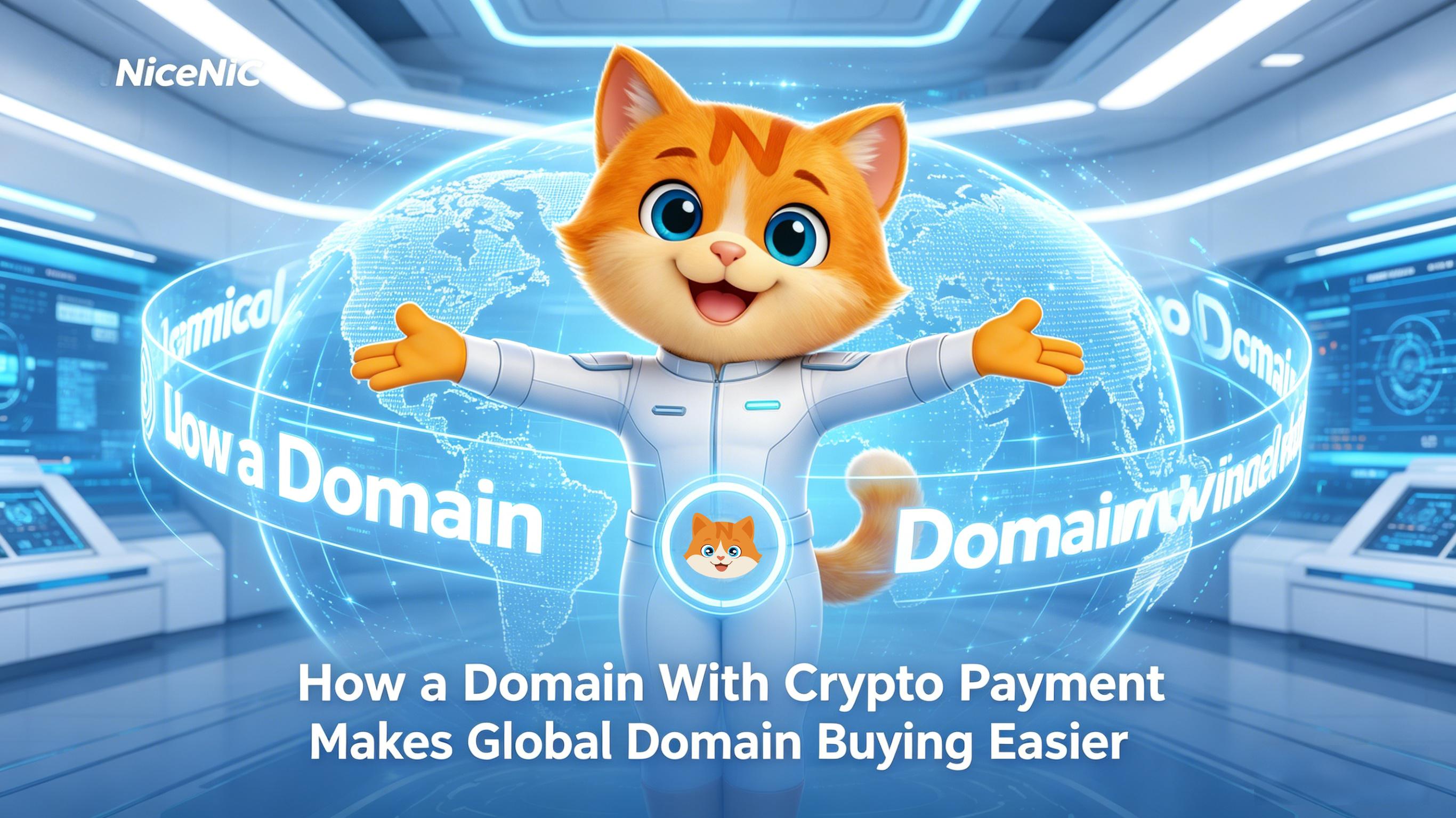 How a Domain With Crypto Payment Makes Global Domain Buying Easier