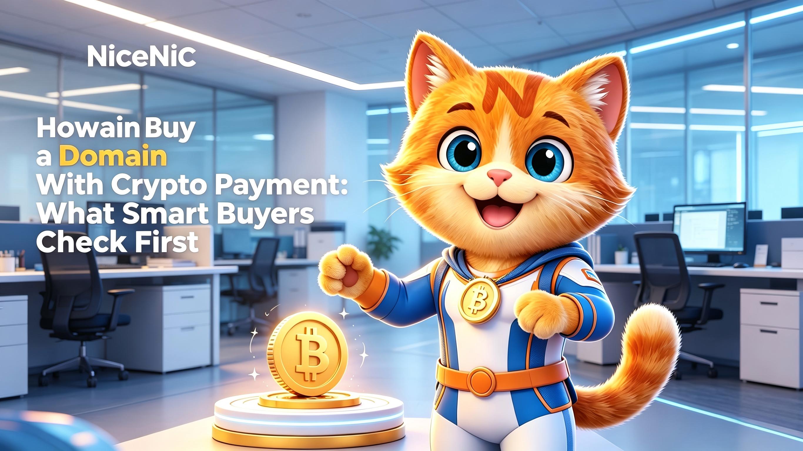 Domain With Crypto Payment: What Smart Buyers Check First