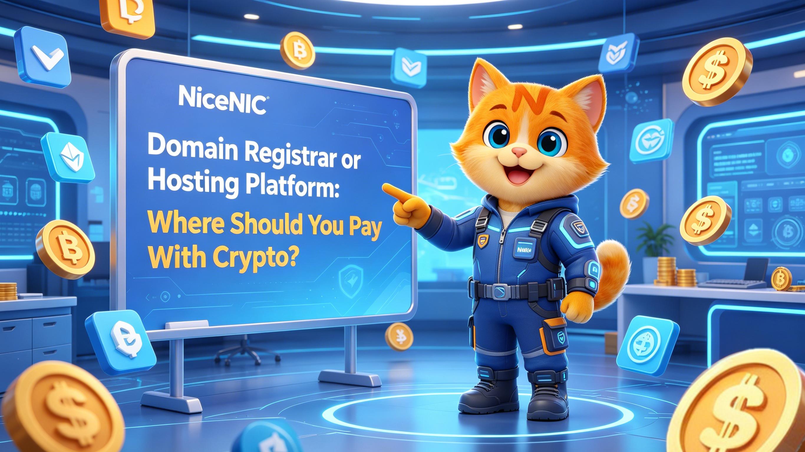 Domain Registrar or Hosting Platform: Where Should You Pay With Crypto? Domain Registrar or Hosting Platform: Where Should You Pay With Crypto?