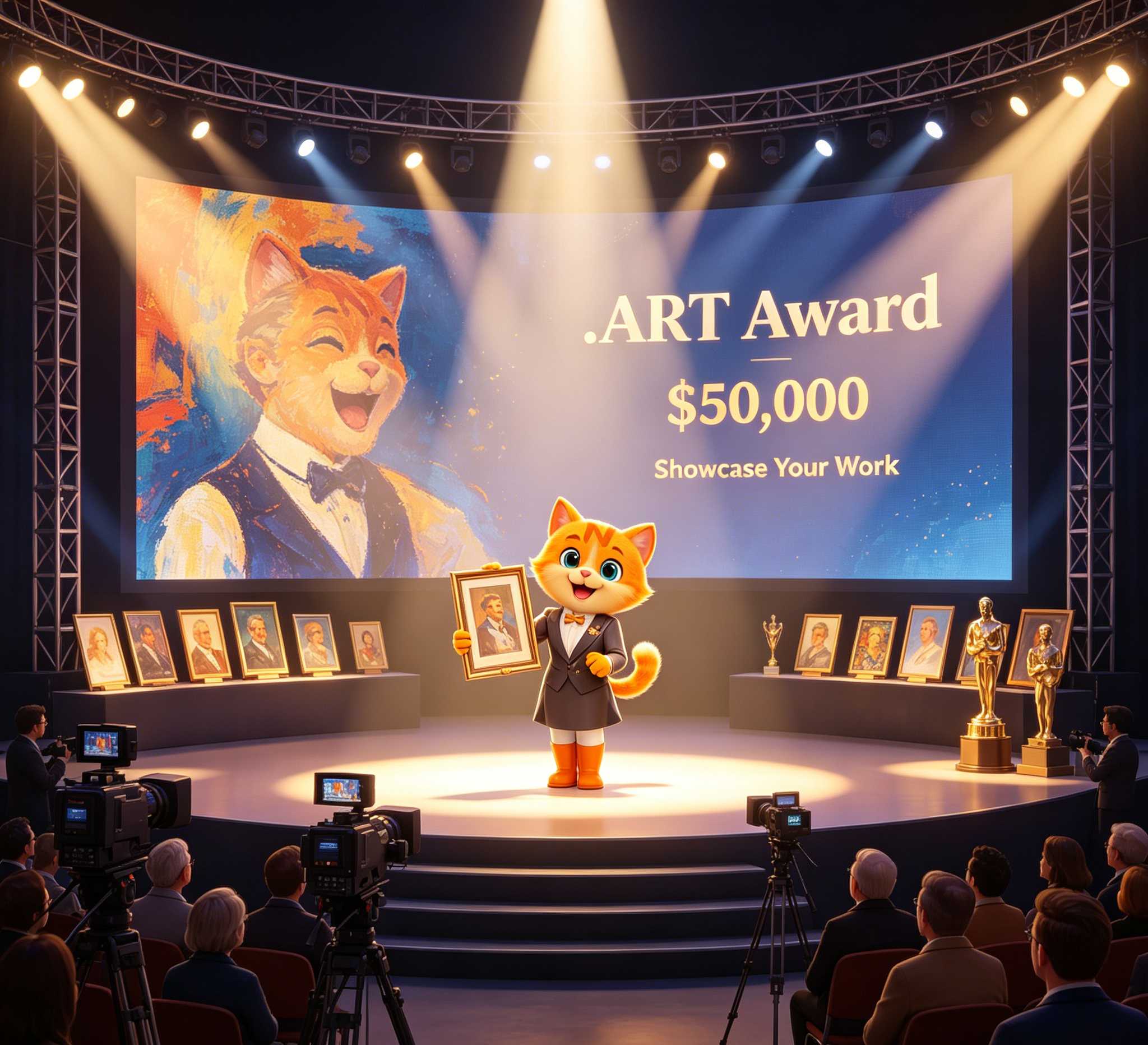 The .ART Award Is Open: Win $50,000 by Showcasing Your Work on a .ART Website