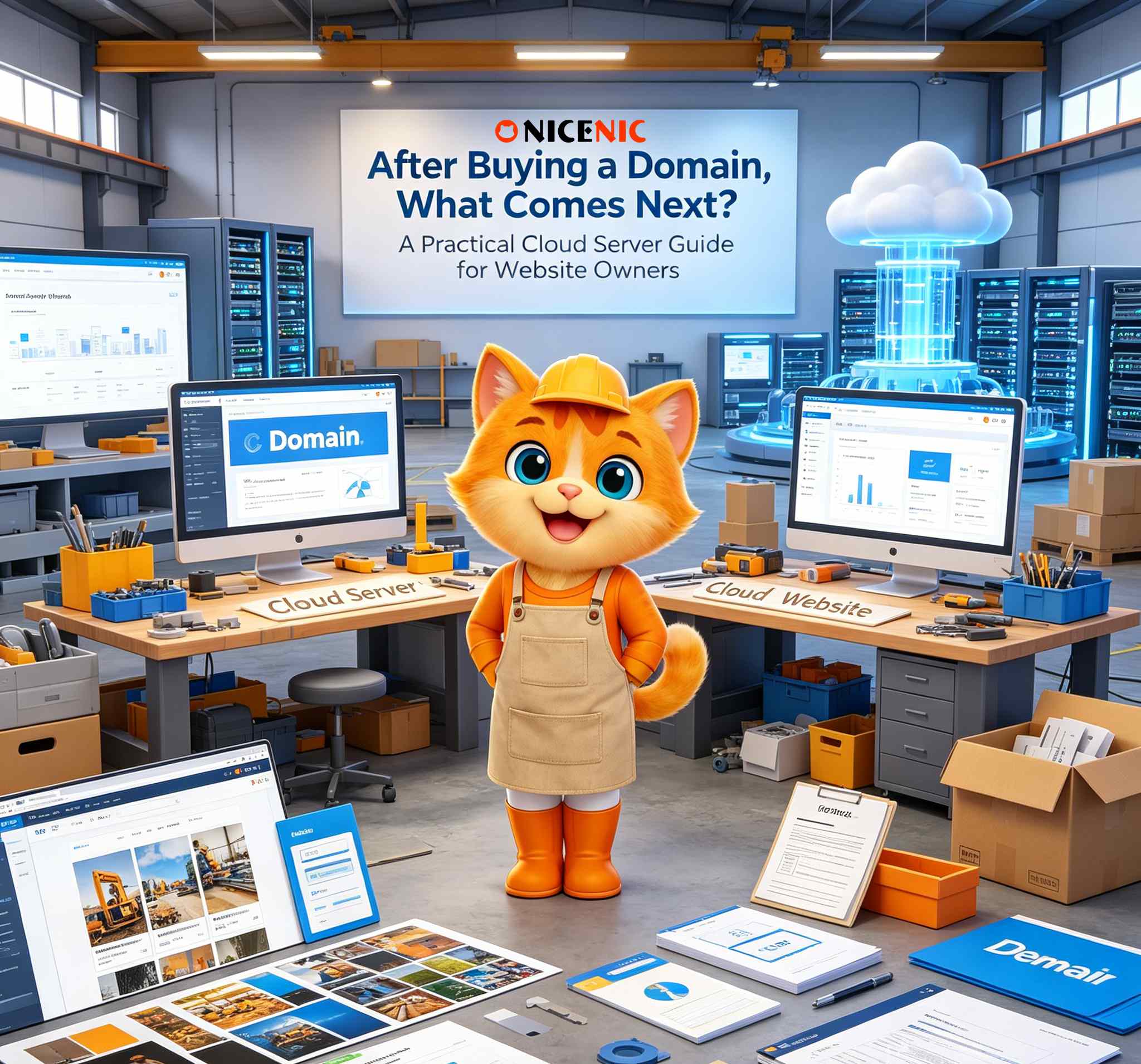 After Buying a Domain, What Comes Next? A Practical Cloud Server Guide for Website Owners