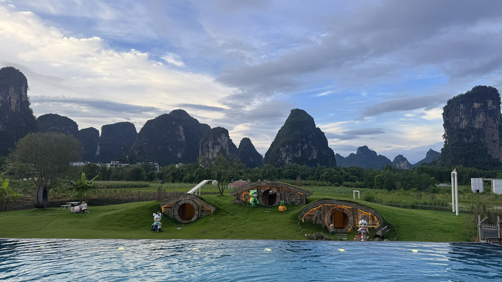 A quiet Yangshuo view — a reminder to slow down, reflect, and keep building trust over time.
